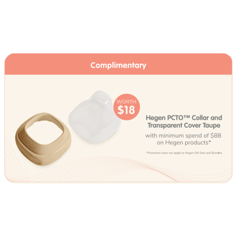 [GWP] Hegen PCTO Collar and Transparent Cover Taupe worth $18 (T&C Apply)